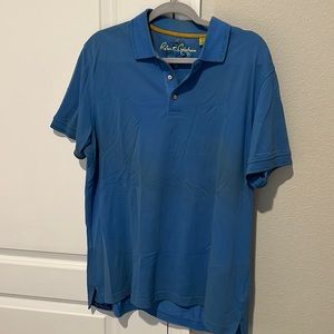 Robert Graham short sleeve blue shirt